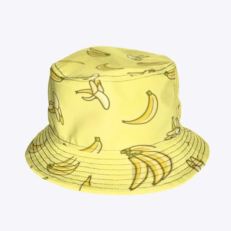 Banana All Over Bucket Hat